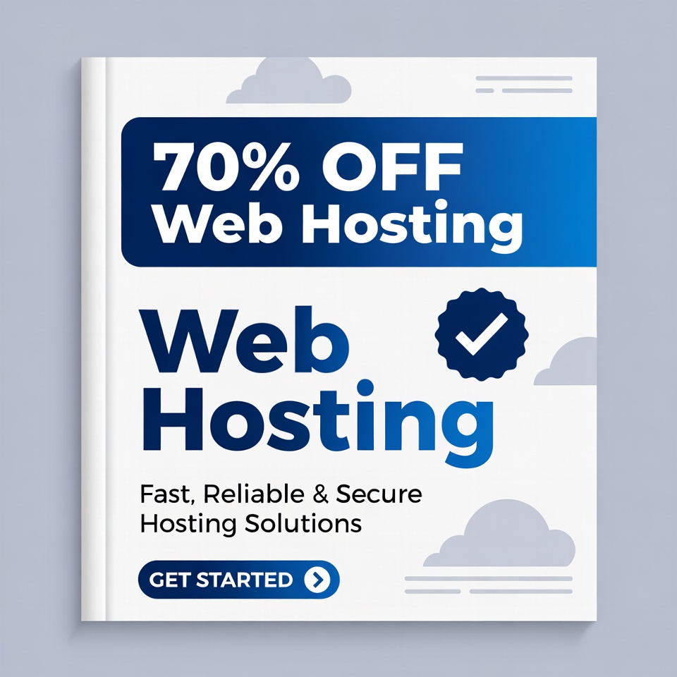 70 off web hosting plans